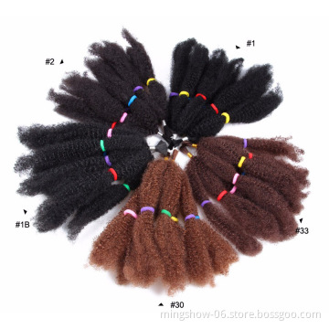 Cheap Crochet Braid Hair Afro Kinky Curly Synthetic Hair